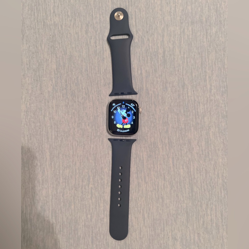 BAND ONLY- new series 10 Apple Watch Sport band (S/M-42m-fits most watch series